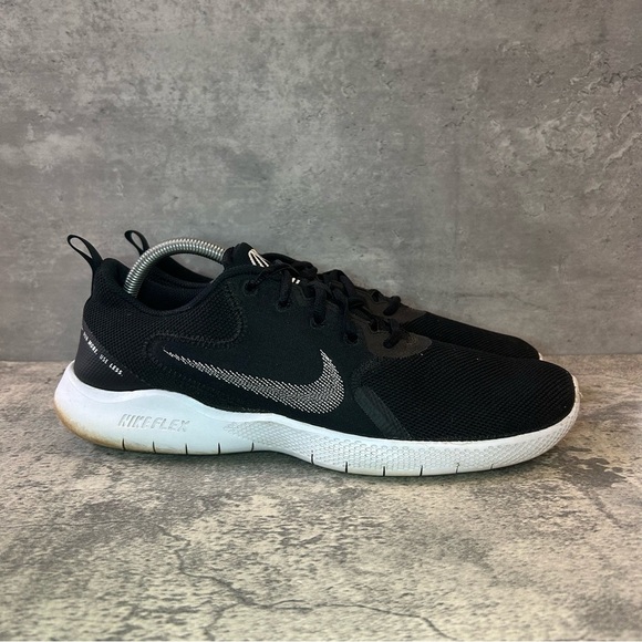 Nike Flex Experience RN 10 Running Shoes Mens sz 12.5 - black/white - Picture 1 of 7